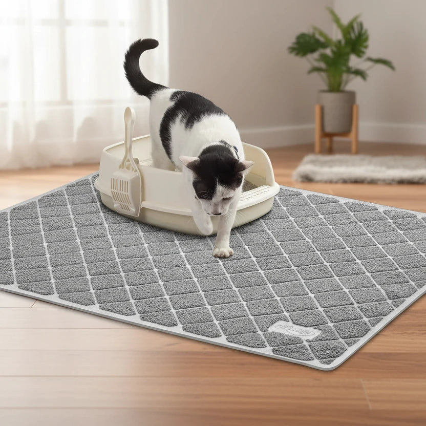 Premium Non-Slip Cat Litter Mat